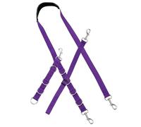 TOYANDONA Lot de 3 Cordons Animaux Réglables en Nylon Violet, Laisse de Bain pour Chien Boucle Lisse, Accessoire de Toilettage Pratique pour Lavage et Maintien Sécurisé sur Table