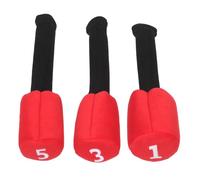 TOYANDONA Lot de 3 Couvre-Clubs de Golf : Couvre-têtes de Driver de Golf numérotés, Couvre-Putter de maillet, Couvre-têtes de Sauvetage de Bois de Parcours
