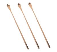 TOYANDONA Lot De 3 Cuillères À Nourriture Réutilisables en Acier Inoxydable pour Reptiles Tortues Reptiles Lézards pour Animaux De Compagnie