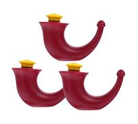 TOYANDONA Lot De 3 Flacons De Rinçage Nasal Multifonction 200 Ml Plastique Léger Compact Système D'irrigation Nasale Pour Adultes Et Garçon Et Filles Usage Hygiène Nasale Nettoyage Quotidien