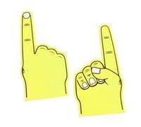 TOYANDONA Lot de 3 Moufles à Claquer en Mousse EVA Grosse Taille Légers et Écologiques Accessoires pour Fans de Concert Fêtes et Événements Sportifs Couleurs Couleur Aléatoire