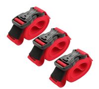 TOYANDONA Lot de 3 Sangles d'emballage en Nylon 1M Sangles d'attache Robustes Boucle Rapide Ceintures de Fixation Multifonction pour Bagages Paquet à Dos et Valises Accessoires Voyage