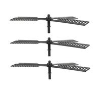 TOYANDONA Lot De 3 Sets De Pales D'éolienne Décoratives en Plastique pour Décoration De Jardin, Résistantes à L'extérieur, pour Terrasse, Cour Ou Fêtes