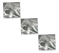 TOYANDONA Lot De 3 Tapis De Brasero Résistants Aux Hautes Températures pour Terrasse Barbecue Pelouse Carré Extérieur Grand Format Tapis De Cuisson pour Terrasse Tapis Ignifuges