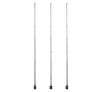TOYANDONA Lot de 3 tiges de Rechange pour Baby-Foot - Accessoires pour Baby-Foot - Poteaux métalliques de 6 mm pour - - pour fêtes et événements