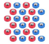 TOYANDONA Lot de 30 Boules De -Foot Accessoires De Jeu De Palets Palets De Curling Rechange pour Jeu De Rouleaux De Accessoires pour Table De Curling