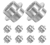 TOYANDONA Lot de 30 Entretoises de Roulement en Aluminium de Patins à Roulettes 12 X 10 X 6 Cm Accessoires Compatibles Skateboard et Roller pour Homme et Femme Friction et Poids, Glisse