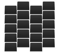 TOYANDONA Lot de 30 Mini Tableaux Noirs à Double Face 10 X 75 CM Surface Mate Anti-Reflet Support en V Stable Ardoises à Menus Légères pour Cafés Mariages et Décoration Intérieure