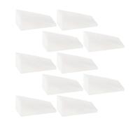 TOYANDONA Lot de 30 Tampons Éponges Triangulaires pour Manucure Tampons de Coloration des Ongles Solide Matériaux Résistants Dégradé de Couleurs Accessoires Nail Art DIY pour Usage