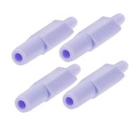 TOYANDONA Lot De 4 Accessoires D'Allaitement Tuyau Tire-Lait Électrique Connecteurs De Tubes En Plastique Pièces De Pompe Connecteur De Tuyau Universel Raccord De Plomberie