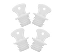 TOYANDONA Lot de 4 Bouchons en Caoutchouc Anti-Fuite pour Bouillottes Taille Moyenne 20 MM Compatibles Paquet Isothermes Accessoires Solide pour Maintien Chaleur à la Maison au Bureau