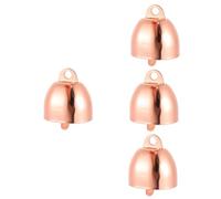 TOYANDONA Lot De 4 Cloches Anti-Perte Pour Vaches Bétail Cou Cloche De Vache Cheval Animal Anti-Perte Cloche Suspendue Cloches De Chèvre Petite Cloche En Cuivre Cloches Pour