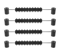 TOYANDONA Lot de 4 compteurs de Score pour Baby-Foot, Noirs, avec indicateur de Score, pour Salle de Jeux et Accessoires de fête.