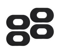 TOYANDONA Lot de 4 Embouts Buccaux de Rechange en Silicone Souple Noirs pour Régulateur de Plongée Protection Anti-Morsure et Anti-Gel des Lèvres Compatibles Détendeurs Standard