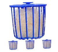 TOYANDONA Lot De 4 Nids d'oiseaux Bols De Nidification pour Pigeons Nichoirs pour Calopsittes Nichoirs pour Pinsons Perroquets Nid Suspendu Panier pour Élevage d'oiseaux Nid