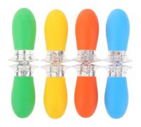 TOYANDONA Lot de 4 paires de fourchettes à maïs en acier inoxydable pour grillades - Supports pour brochettes de maïs - Pour barbecues, rôtis et cuisine en plein air