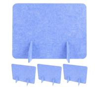 TOYANDONA Lot de 4 Panneaux de séparation de Table en Feutre pour | Panneau de séparation de bureau 15,9 x 11,8 po pour étudier et travailler, réduction du bruit, séparateur de bureau en