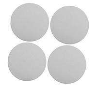 TOYANDONA Lot De 4 Plateaux De Rempotage pour Plantes Soucoupes pour Plantes D'Intérieur Jardinières Carrées avec Drainage pour Pépinière Irrigation Moderne Succulentes Gris