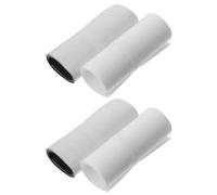 TOYANDONA Lot de 4 Semelles Antidérapantes Autocollantes pour Chaussures Protection Résistante à L'Usure Découpables 10X50 CM Noir et Transparent Adaptées aux Talons Hauts et Baskets