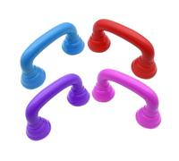 TOYANDONA Lot de 4 Téléphones Jouets Éducatifs Phonétiques pour Garçon et Filles, Écouteurs D’Histoires en Plastique Coloré, Outil Sonore Interactif pour Apprentissage et Orthophonie