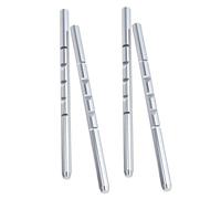 TOYANDONA Lot de 4 Tiges Droites Métalliques D’Appui-Tête pour Siège Auto et Camping-Car Remplacement Support Réglable pour Confort Ergonomique en Voyage Installation Facile sans Outil