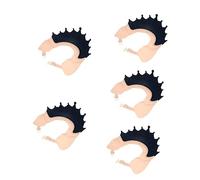 TOYANDONA Lot De 5 Bonnets De Pour Bébé Pour Garçons Et Filles Bonnet De Lavage Des Cheveux Accessoires De Pour Tout-petits Légers Et Portables Empêche L'entrée D'eau