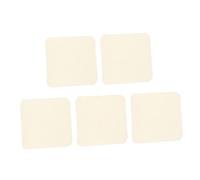 TOYANDONA Lot de 5 Lingettes pour Bébé en Fibre de Bambou Beige, Lavables et Réutilisables, Douces Peau, pour Visage et Salive
