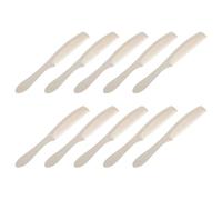 TOYANDONA Lot de 50 sets de Peignes à Cheveux Jetables en Plastique Antistatique Emballés Individuellement Sachets Transparents Légers et Pratiques pour Voyages Hôtels et Coiffure
