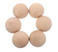 TOYANDONA Lot De 6 Boules De Croquet pour Jeux De Pelouse Kit De Peinture Boules De Jeu De Pelouse en Plein Air De Remplacement Beiges