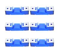 TOYANDONA Lot de 6 clips d'isolation acoustique, clips de fixation | Réduction du bruit, amortissement des vibrations, pour le désolidarisation des murs et plafonds, studio