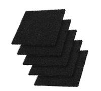 TOYANDONA Lot de 6 Filtres à Charbon Carrés pour Poubelle Cuisine Filtrants Désodorisants pour Bac à Compost Filtre de Remplacement Anti-Odeur Éponge Absorbante pour Petit Espace