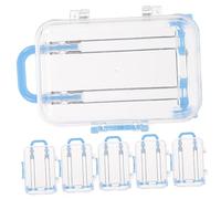 TOYANDONA Lot De 6 Mini Valises Boîtes À Dragées Boîtes À Bagages De Voyage Boîtes À Bonbons Pour De Mariage Boîtes Demballage Portables Pour Bijoux