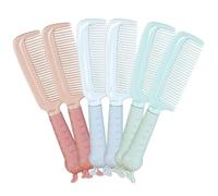 TOYANDONA Lot de 6 Peignes Antistatiques pour Cheveux, Motifs Chats Mignons, Taille Compacte, Couleurs Pastel, Accessoires Coiffure pour Garçon et Filles et Adultes, Fournitures Capillaires