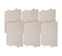 TOYANDONA Lot de 6 Plaques de Mica Universelles Résistantes à Haute Température pour Four à Micro-ondes Feuilles de Mica Isolantes pour Pièces de Rechange et Réparation de Micro-ondes