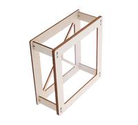 TOYANDONA Lot De 6 Projecteurs Holographiques Faits À pour Smartphone D'Affichage Holographique 3D pour Projecteur en Bois