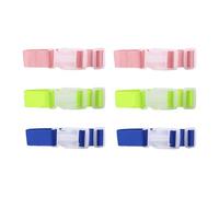 TOYANDONA Lot de 6 Sangles de Valise Boucles, Ceintures de Bagages Réglables en Matériaux Solide, Pratiques pour Voyage, Randonnée et Transport, Couleur Aléatoire, Accessoires Compacts