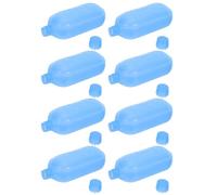 TOYANDONA Lot de 8 Blocs Réfrigérants Bleus Réutilisables pour Ventilateur Portable, Packs de Glace Compacts à Eau, Cristaux Glacés pour Refroidissement Prolongé en Camping, Bureau