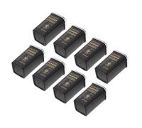 TOYANDONA Lot de 8 Conteneurs Noirs pour Objets Tranchants 15 X 10 CM - Poubelle à Aiguilles Sécurisée et Conforme - Collecte Sûre des Déchets de Tatouage Aiguilles et Rasoirs Usage