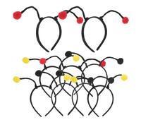 TOYANDONA Lot de 9 bandeaux d'antenne abeille pour cheveux en forme d'abeille, coccinelle, fourmi, pour femmes et filles, fournitures de fête d'Halloween et de Noël