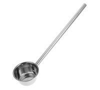 TOYANDONA Louche à Eau à Manche Long Ergonomique Inox Cuillère Arrosage Multifonction pour Jardin Cuisine et Salle de Bain Simplifie Arrosage des Fleurs et Légumes sans Pencher