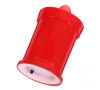TOYANDONA Lumière LED de Cimetière avec Église Bougie Électronique sans Flamme pour Décoration de Tombe Ornement Lumineux Cylindrique Extérieur pour Jardin et Courtyard