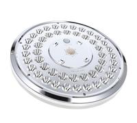 TOYANDONA Lumière Solaire pour Drapeau de Jardin LEDs Étanche pour Poteau de Drapeau Accessoire de Camping Extérieur Éclairez Vos Nocturnes