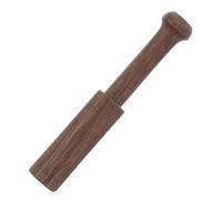 TOYANDONA Maillet Bol Chantant en Bois Ébène 2x12,5 Cm, Maillets Professionnels pour Bols 8-9,5 Cm, Accessoire Musique Contemplation, Bâtons Sonores Traditionnels Népal