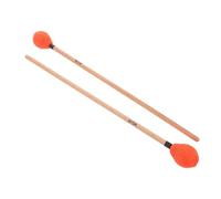 TOYANDONA Maillets Marimba Universels à Manche Érable Paire de Baguettes Percussion Enveloppées Laine Adaptés Garçon Fille et Pratique Musicale