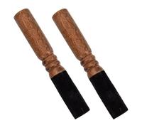 TOYANDONA Maillets pour Bol Chantant Tibétain en Bois Massif, Accessoire Pratique pour Relaxation Profonde, Lot de 2 Pièces, pour Yoga et Contemplation la Maison