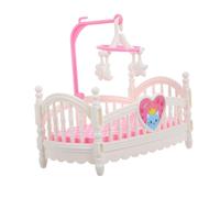 TOYANDONA Maison De Poupée Berceau Jouets De Lapin Maison De Lit De Bébé Lits Superposés Mini Bébé Poupées s ées s De Jouets pour s Mini Berceau De ée