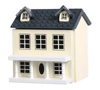 TOYANDONA Maison Miniature Bois Décoration De Villa Adorable avec Mobiliers Colorés pour Poupées Accessoire pour Créer Une Atmosphère Charmante Votre Maison De Poupée