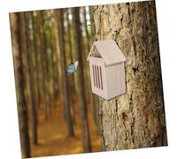 TOYANDONA Maison pour Insectes Suspendu Abri Jardin Naturel pour Coccinelles Abeilles et Habitat Observation Éducatif pour Garçon Fille Décor Extérieur