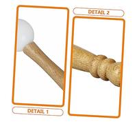 TOYANDONA Mallet pour Bol Chantant Tibétain et Anneau Caoutchouc Accessoires pour Bol Cristal Relaxation Kit Portable avec et Joint Torique Cadeau Famille et Amis