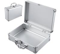 TOYANDONA Mallette Rigide en Alliage d'Aluminium Système de Verrouillage, Étui de Transport Sécurisé pour Outils, pour Professionnels et Artisans